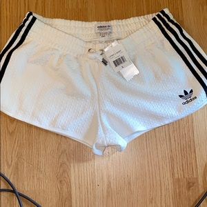 Adidas White Shorts